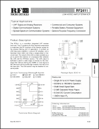 Click here to download RF2411PCBA-L Datasheet