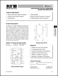 Click here to download RF2413 Datasheet