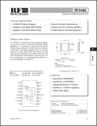 Click here to download RF2456 Datasheet
