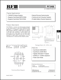 Click here to download RF2466 Datasheet
