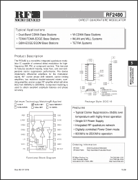 Click here to download RF2480PCBA Datasheet