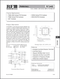 Click here to download RF2492PCBA Datasheet