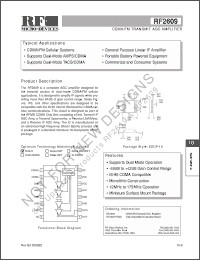 Click here to download RF2609PCBA Datasheet