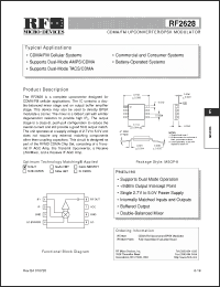 Click here to download RF2628 Datasheet