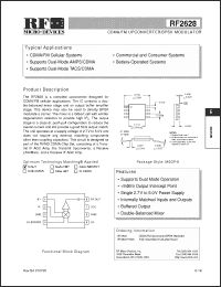 Click here to download RF2628PCBA Datasheet