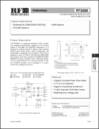 Click here to download RF2689 Datasheet