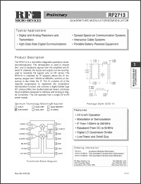 Click here to download RF2713PCBA-D Datasheet