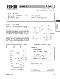 Click here to download RF3320 Datasheet