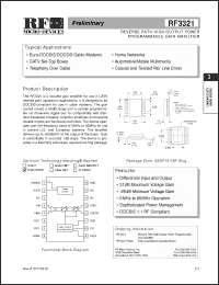 Click here to download RF3321 Datasheet
