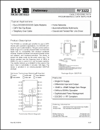 Click here to download RF3322PCBA Datasheet