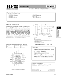 Click here to download RF9678 Datasheet