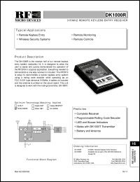 Click here to download DK1000 Datasheet