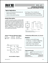 Click here to download NBB-402 Datasheet