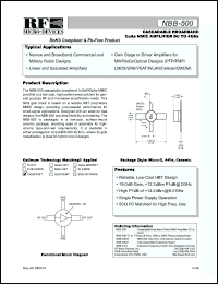 Click here to download NBB-500-T3T Datasheet