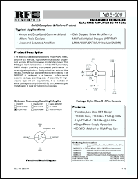 Click here to download NBB-500-E Datasheet