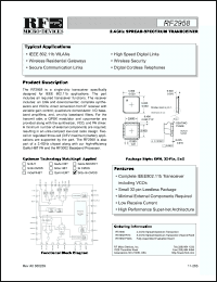 Click here to download RF2958PCBA Datasheet