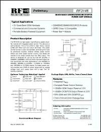 Click here to download RF3146SB Datasheet