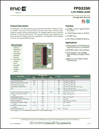 Click here to download FPD2250-000SQ Datasheet