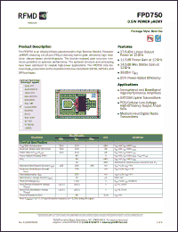 Click here to download FPD750-000 Datasheet