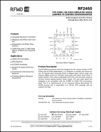 Click here to download RF2460_1 Datasheet