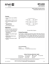 Click here to download RF1200 Datasheet