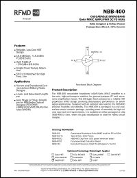 Click here to download NBB-400-T1 Datasheet