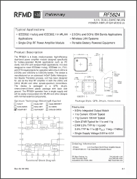 Click here to download RF5824PCBA-41X Datasheet