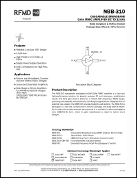Click here to download NBB-310-T1 Datasheet