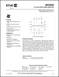 Click here to download RF5300 Datasheet