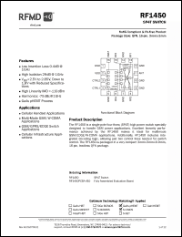 Click here to download RF1450 Datasheet