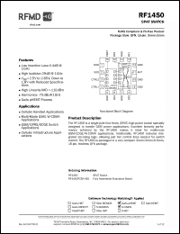 Click here to download RF1450PCBA-410 Datasheet