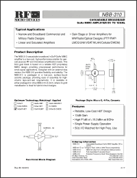 Click here to download NBB-310 Datasheet