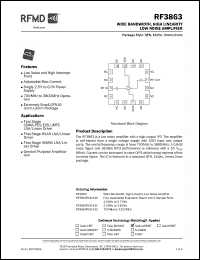Click here to download RF3863 Datasheet