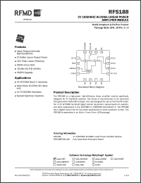 Click here to download RF5188 Datasheet