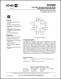 Click here to download RF2860_1 Datasheet