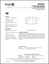 Click here to download RF2367PCBA-41X Datasheet