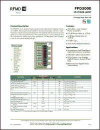 Click here to download FPD3000-000SQ Datasheet