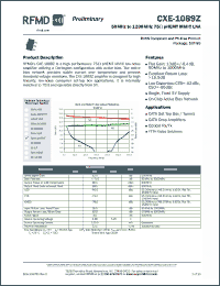 Click here to download CXE-1089Z-EVB1 Datasheet