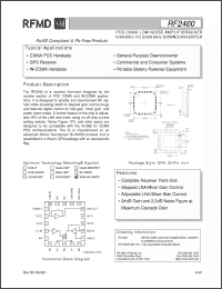 Click here to download RF2460_06 Datasheet
