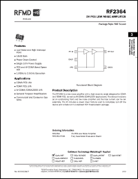 Click here to download RF2364_1 Datasheet