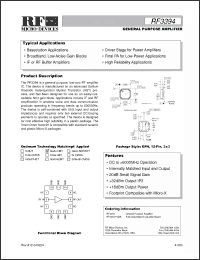 Click here to download RF3394PCBA Datasheet