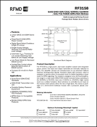 Click here to download RF3158 Datasheet