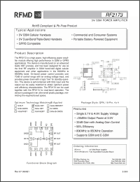 Click here to download RF2173PCBA-41X Datasheet