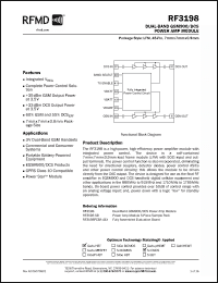 Click here to download RF3198 Datasheet