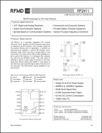 Click here to download RF2411_06 Datasheet