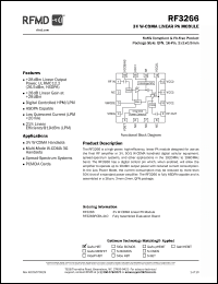 Click here to download RF3266PCBA-410 Datasheet