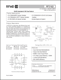 Click here to download RF3163PCBA-41X Datasheet