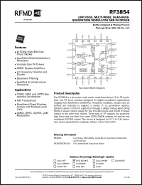 Click here to download RF3854 Datasheet