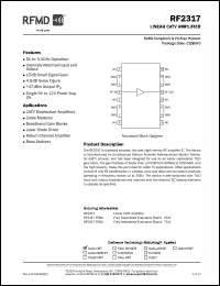 Click here to download RF2317_1 Datasheet
