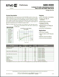 Click here to download SBB-4000 Datasheet